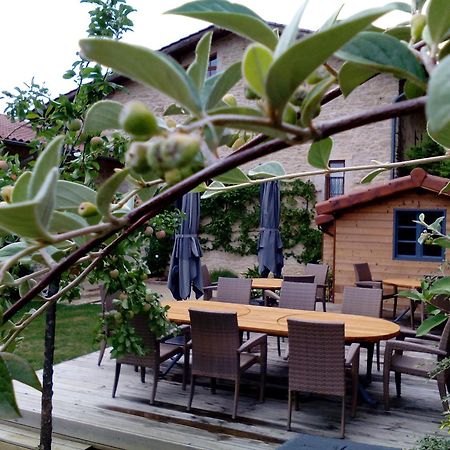 Gites Les Maisons Rouges Jasseron Экстерьер фото